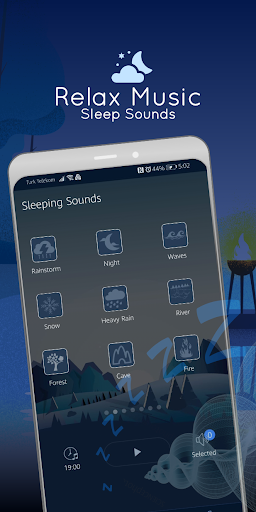 Android application Sleep Sounds & Relaxing Sounds screenshort