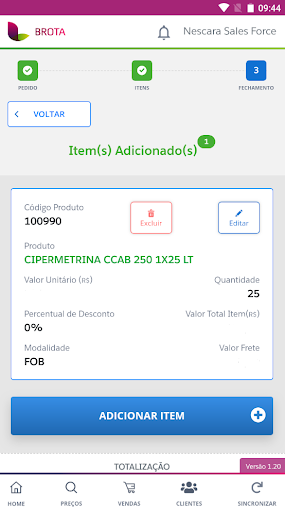 Android application Minha Lavoro Consultor screenshort