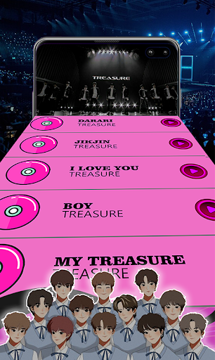 Treasure Piano Tiles Game