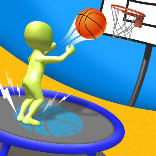 Jump Up 3D: Basketball game logo
