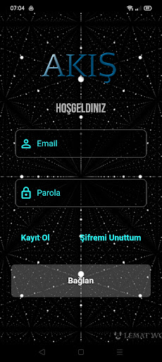 Android application AKIŞ screenshort