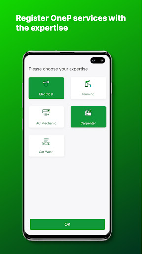 Android application Onep Service screenshort
