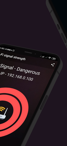 WI-FI signal strength Screen 2