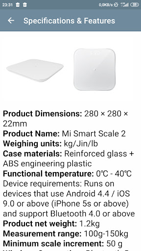 Mi Smart Scale 2 Guide Screen 3