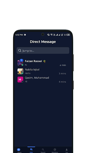 InvoChat Screen 2