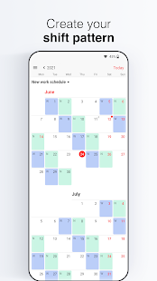 Nalabe Shift Work Calendar 2.10.0 screenshots 1
