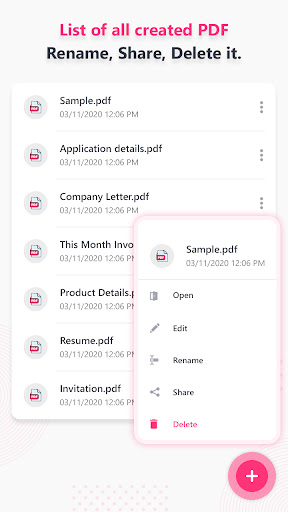 Fill & Sign PDF Document Screen 2