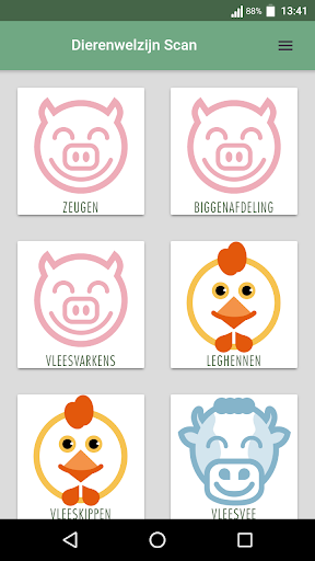 Android application Dierenwelzijn scan screenshort
