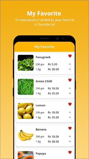Rekadiwala: Food ordering app Screen 2