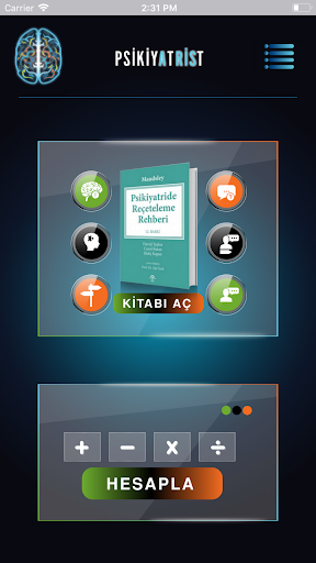Android application PsikiyAtRİSt screenshort