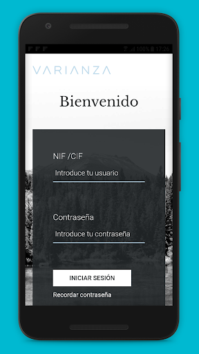 Android application Varianza App screenshort