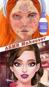 ASMR化妝大師：時尚美容院&女生換裝扮解壓遊戲