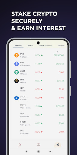 Rasper AI Crypto Wallet Screen 3