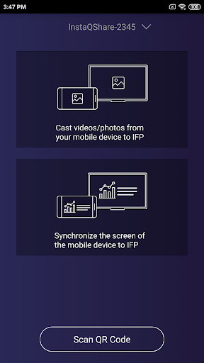 InstaShare Screen 2