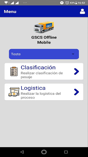 Android application GSCS Mobile OffLine screenshort