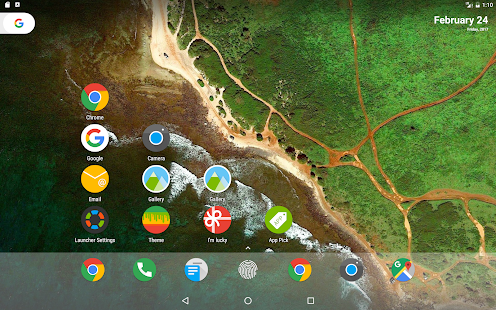 N+ Launcher Pro - Nougat 7.0 / Screenshot