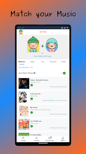WeVybe - Connect with Music Screen 3
