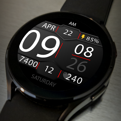 Key045 Digital Watch Face Screen 3