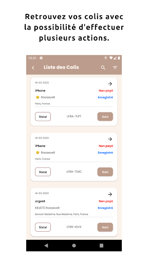 SUIVICO Screen 3