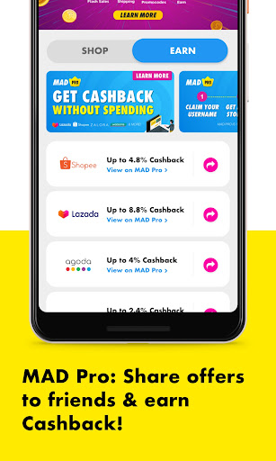 MilkADeal: Shop & Get Cashback Screen 2