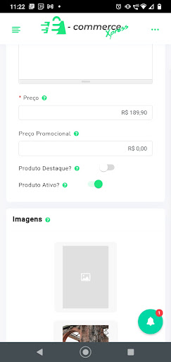 EX Painel Adm Screen 2