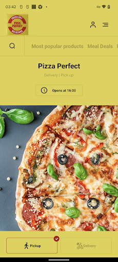 Android application Pizza Perfect Birkenhead screenshort