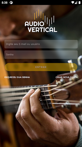 Android application Audio Vertical screenshort