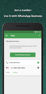 Wabi – WhatsApp İş için Sanal Numarası Hileli full Apk 2022 3