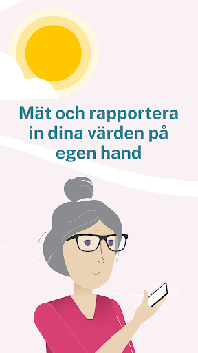 Android application Egenmonitorering screenshort