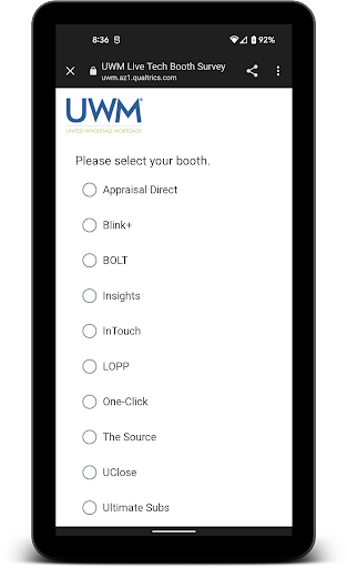 UWM Live Screen 2