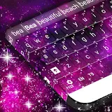 Pink Galaxy Keyboard icon