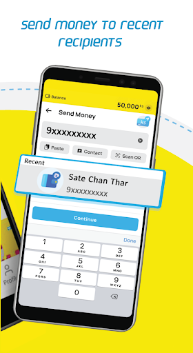 Screenshot of WavePay APP by Wave Money