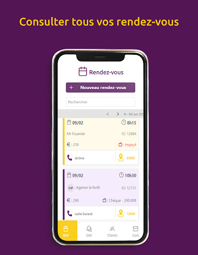 GestionDiag Screen 2