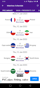 Handball World Cup 2023 Scores