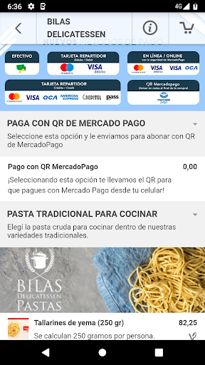 Bilas Pastas Screen 3
