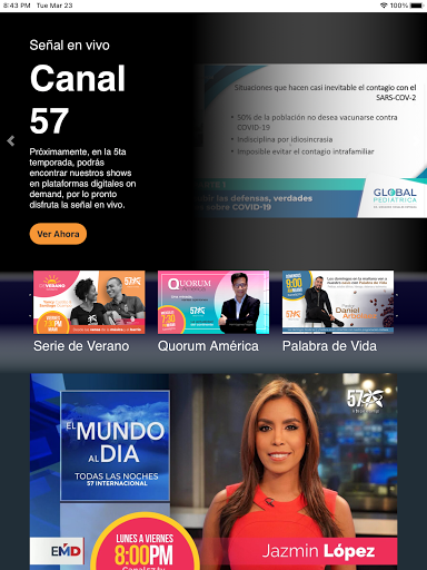 Canal57 Screen 3