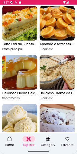 Receitas Deliciosas Screen 2