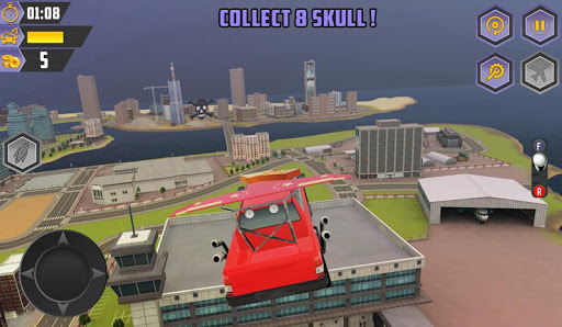 Flying Racing Car Games  screenshots 4
