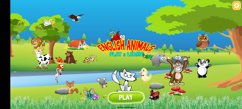 #1. English Animals: Play & Learn (Android) By: unicorn689