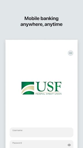 Android application USF FCU Mobile Banking screenshort