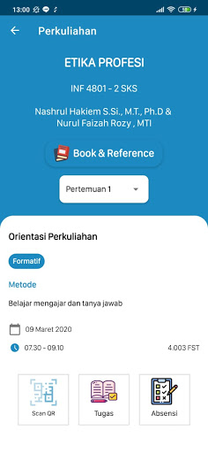 Mobile AIS for Students