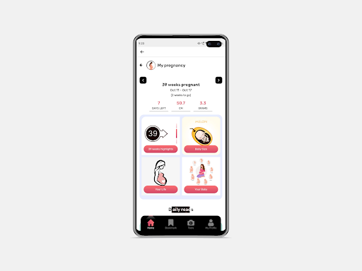 MSocial: Parenting App Screen 3