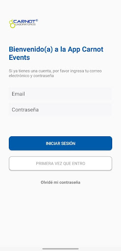 Android application Eventos Carnot screenshort
