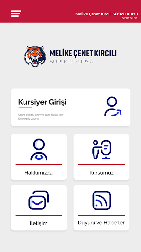 Android application Melike Çenet Kırcılı Sürücü Ku screenshort