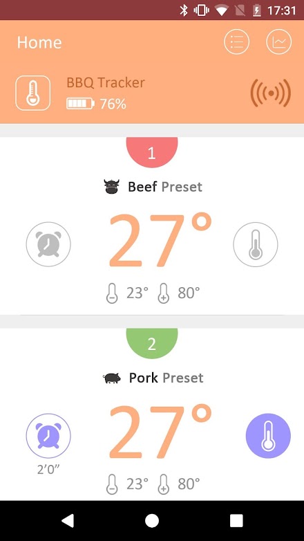BBQ Tracker Screen 3