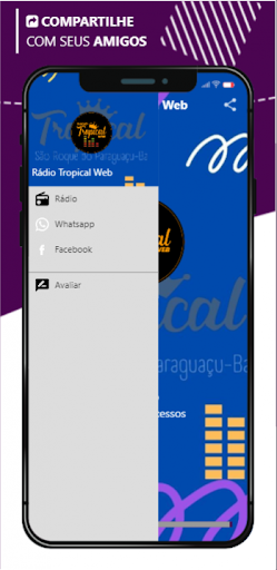 Rádio Tropical Web Screen 3