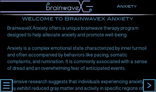BrainwaveX Anxiety