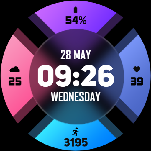Glass Watch Face screenshot 8