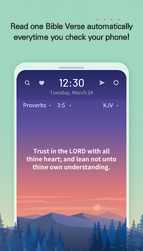 BitBible (Lockscreen, English) screenshot 2