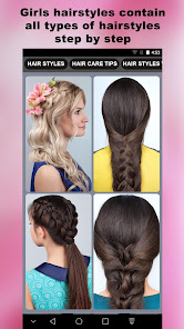 Imágen 3 Cute Girls Hairstyles Tutorial android